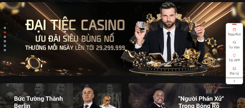 Sảnh Casino Bsport